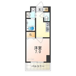 平野駅 徒歩5分 5階の物件間取画像